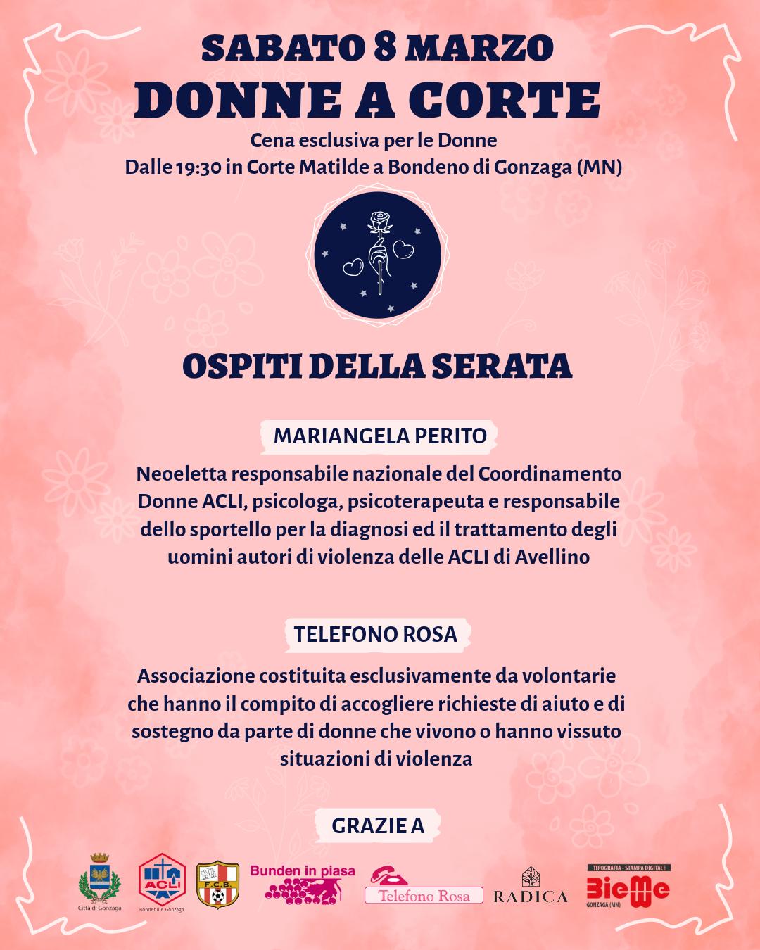 Donne a Corte - Festa della Donna 2025