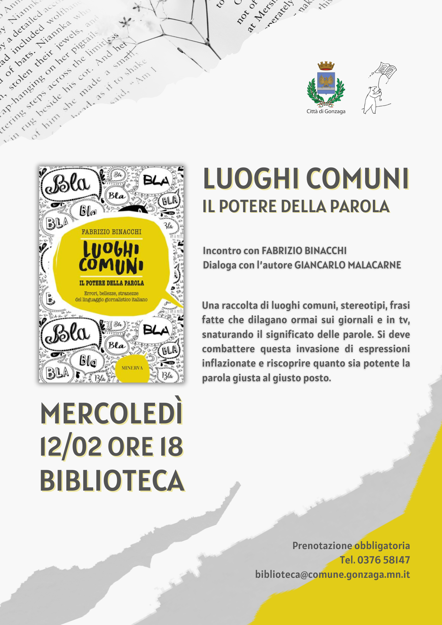 Luoghi comuni: il potere della parola