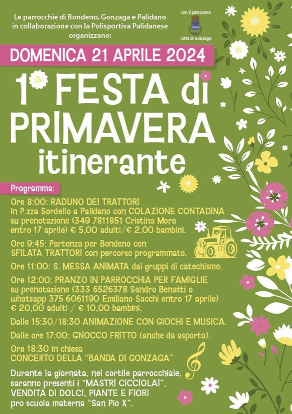 1° Festa di Primavera Itinerante