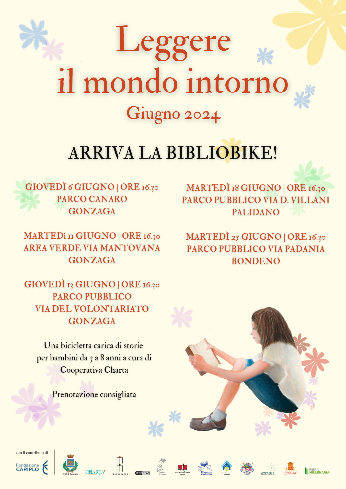 Arriva la Bibliobike! (Area Verde Via Mantovana)