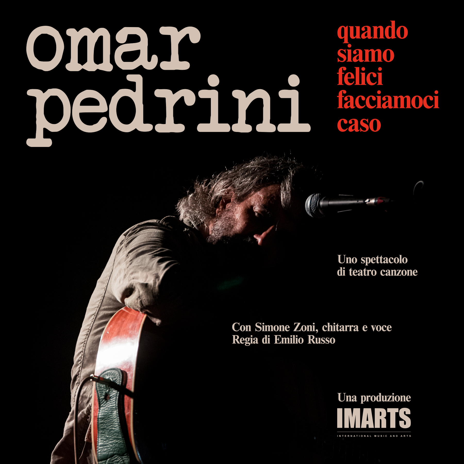 Omar Pedrini in "Quando siamo felici facciamoci caso"