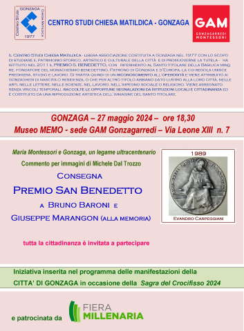 Premio San Benedetto 2024